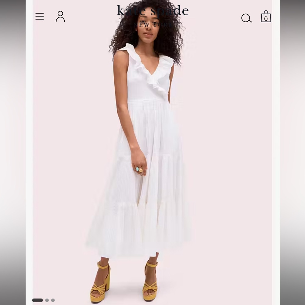 Kate Spade poplin dress